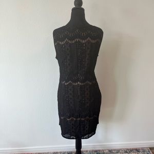 Black lace Adrianna Papell dress—excellent condition!